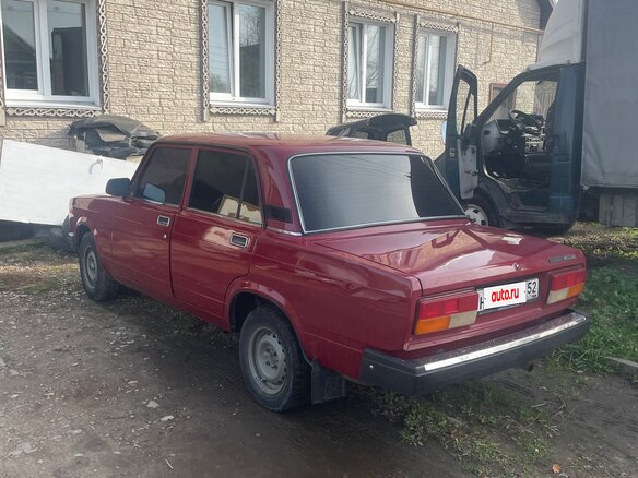 2007 Lada (ВАЗ) 2107, пурпурный, 170000 рублей - вид 8