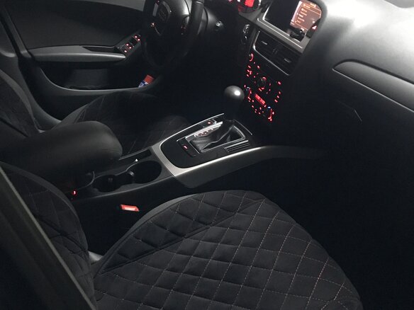 2011 Audi A4 IV (B8), чёрный - вид 7
