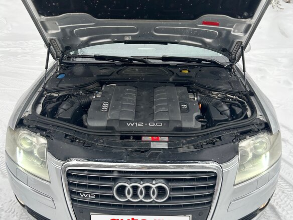 2004 Audi A8 Long II (D3), серебристый, 1250000 рублей - вид 2