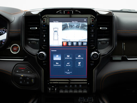 2021 Ram 1500 Crew Cab TRX V, оранжевый, 14290000 рублей - вид 23