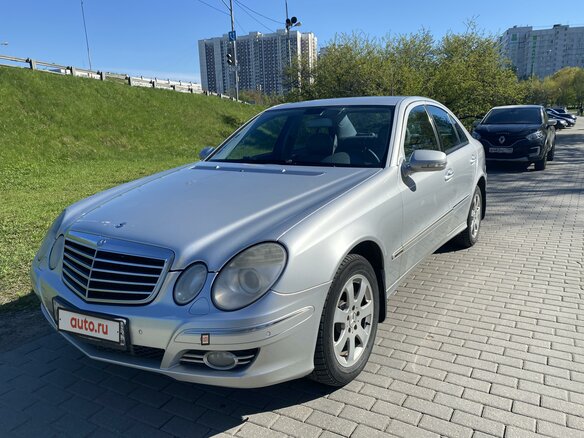 2007 Mercedes-Benz E-Класс 280 III (W211, S211) Рестайлинг, серебристый - вид 2