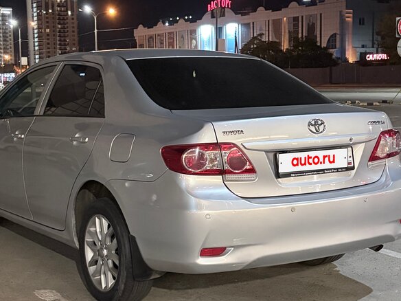 2010 Toyota Corolla X (E140, E150) Рестайлинг, серебристый, 1020000 рублей - вид 6