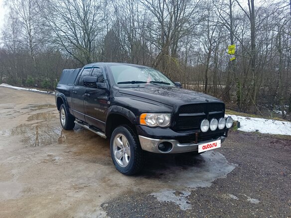 2004 Dodge RAM III (DR/DH), чёрный, 2100000 рублей - вид 8
