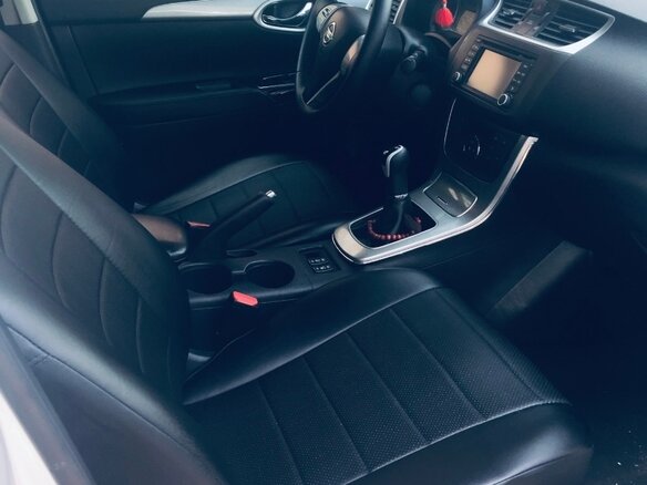 2015 Nissan Sentra VII (B17), серебристый, 1180000 рублей - вид 4