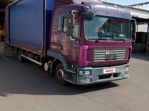 2007 MAN TGL, фиолетовый, 2450000 рублей - вид 5