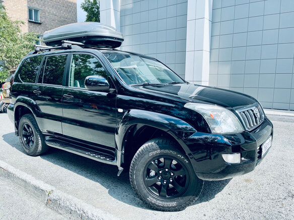 2008 Toyota Land Cruiser Prado 4-speed 120 Series Рестайлинг, чёрный - вид 33
