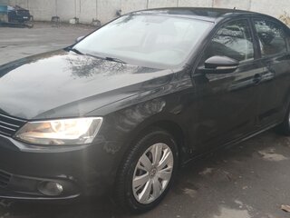 2014 Volkswagen Jetta VI Рестайлинг, чёрный, 730000 рублей, вид 1