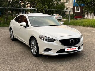 2013 Mazda 6 III (GJ), белый, 1820000 рублей, вид 3