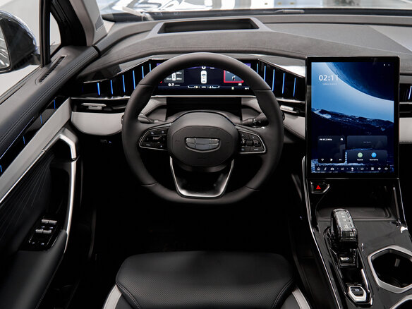 2026 Geely Atlas II, зелёный - вид 13