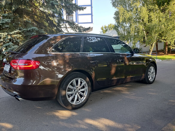 2014 Audi A4 IV (B8) Рестайлинг, коричневый, 1800000 рублей - вид 3