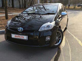 2010 Toyota Prius III (XW30), чёрный, 999000 рублей, вид 4