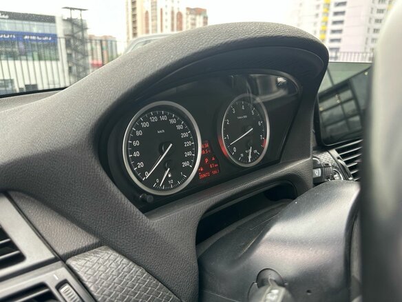 2012 BMW X6 35i I (E71) Рестайлинг, чёрный - вид 18