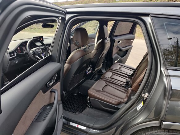 2016 Audi Q7 II (4M), серый, 3650000 рублей - вид 30