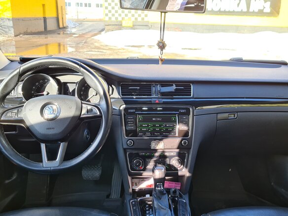 2013 Skoda Superb II Рестайлинг, коричневый - вид 10
