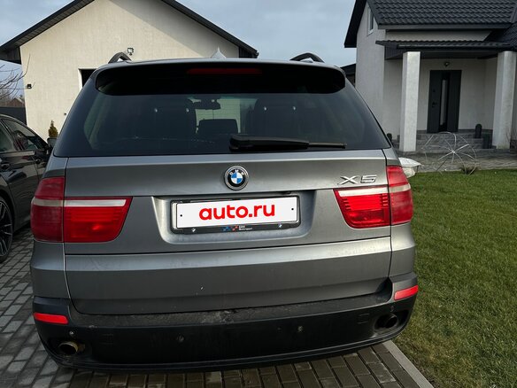 2007 BMW X5 3.0si II (E70), серый, 1350000 рублей - вид 4