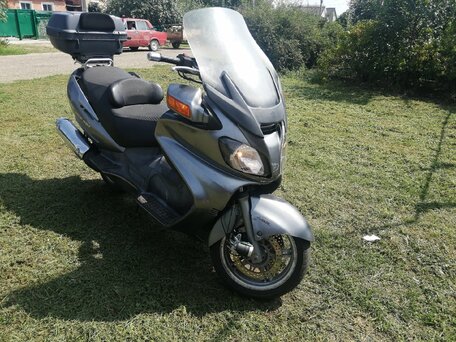 2007 Suzuki Burgman (SkyWave) 650, серебристый, 450000 рублей, вид 1