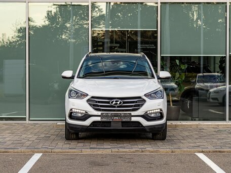 2017 Hyundai Santa Fe III Рестайлинг, белый, 1975000 рублей, вид 2
