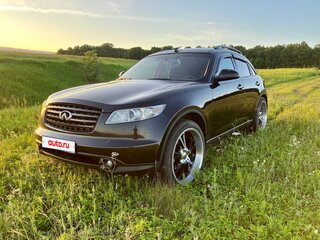 2004 Infiniti FX35 I (S50), чёрный, 1150000 рублей, вид 1