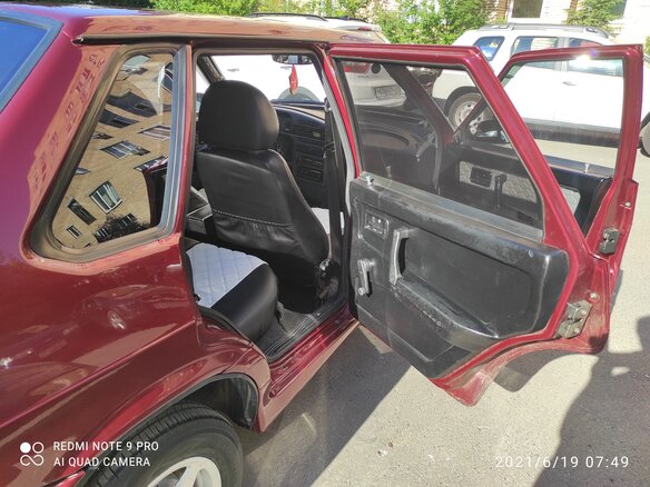 1998 Lada (ВАЗ) 21099, красный - вид 10