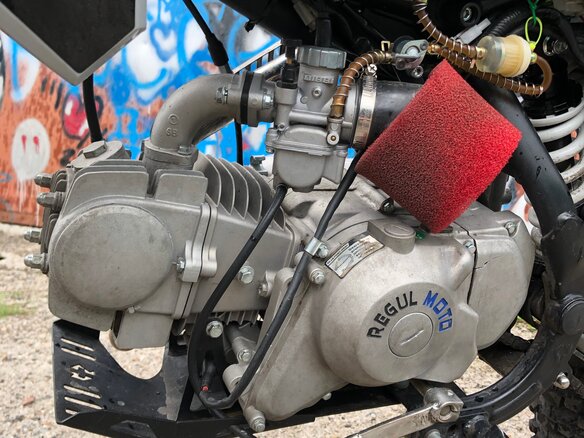 2023 Regulmoto Five 125, чёрный, 80000 рублей - вид 2