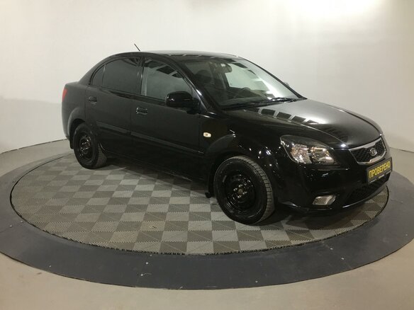 2010 Kia Rio II Рестайлинг, чёрный - вид 15