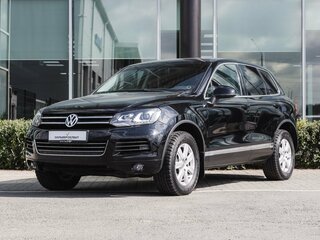 2011 Volkswagen Touareg II, чёрный, 1860000 рублей, вид 1