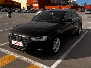 2013 Audi A4 IV (B8) Рестайлинг, чёрный, 1250000 рублей, вид 1