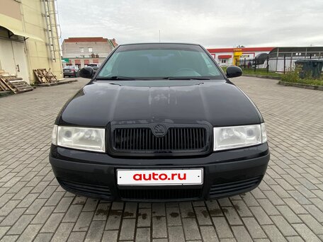 2009 Skoda Octavia I (A4) Рестайлинг, чёрный, 430000 рублей, вид 2