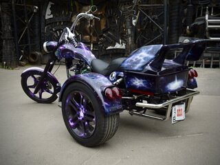 2016 Harley-Davidson Road King, фиолетовый, 3100000 рублей, вид 5