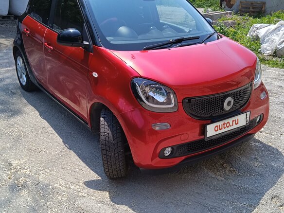 2015 Smart Forfour II, красный, 1050000 рублей - вид 6