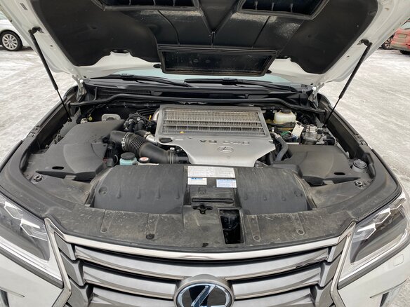 2017 Lexus LX 450d III Рестайлинг 2, белый - вид 30