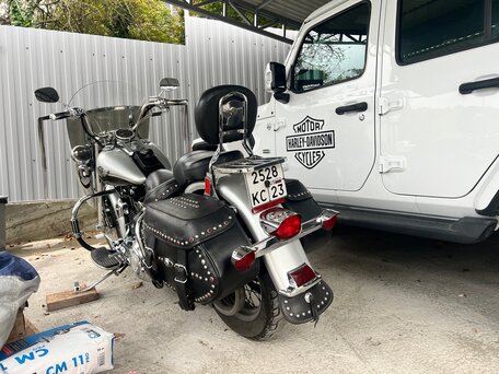 2003 Harley-Davidson Heritage Classic, чёрный, 725000 рублей, вид 1