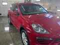 2013 Porsche Cayenne Diesel II (958), красный, 3250000 рублей - вид 3