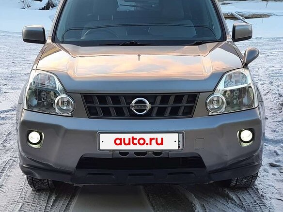 2009 Nissan X-Trail II, серый, 1050000 рублей