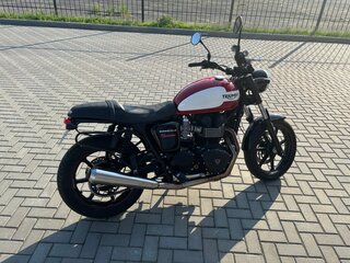 2015 Triumph Bonneville T100, красный, 730000 рублей, вид 1