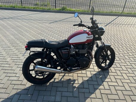 2015 Triumph Bonneville T100, красный, 730000 рублей, вид 1