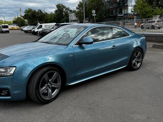2008 Audi A5 I (8T), голубой, 1090000 рублей, вид 1