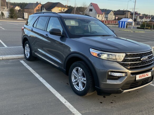 2021 Ford Explorer VI, серый, 3750000 рублей - вид 3
