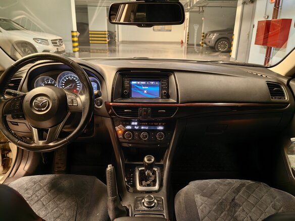 2014 Mazda 6 III (GJ), белый - вид 12