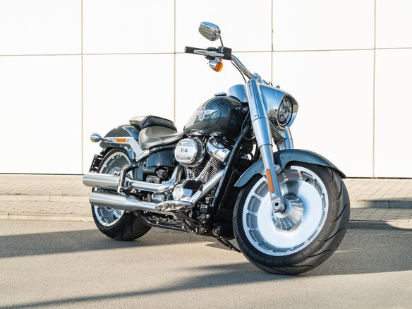 2020 Harley-Davidson Fat Boy, зелёный, 2210000 рублей - вид 8