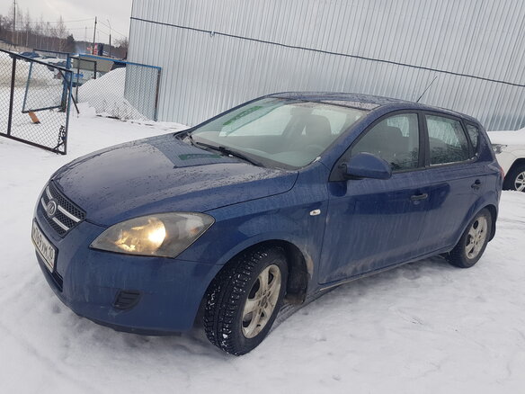 2008 Kia Ceed I, синий, 565000 рублей