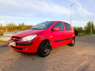 2008 Hyundai Getz I Рестайлинг, красный, 435000 рублей, вид 1