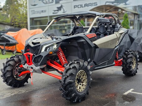 2022 BRP Can-Am Maverick X MR Turbo RR, золотистый, 3200000 рублей, вид 3