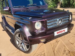 1999 Mercedes-Benz G-Класс 500 Euro 2 II (W463), пурпурный, 2100000 рублей, вид 2
