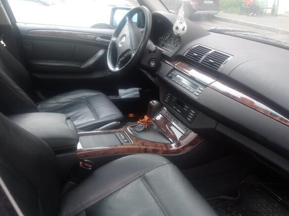 2005 BMW X5 3.0i I (E53) Рестайлинг, чёрный, 949000 рублей - вид 1