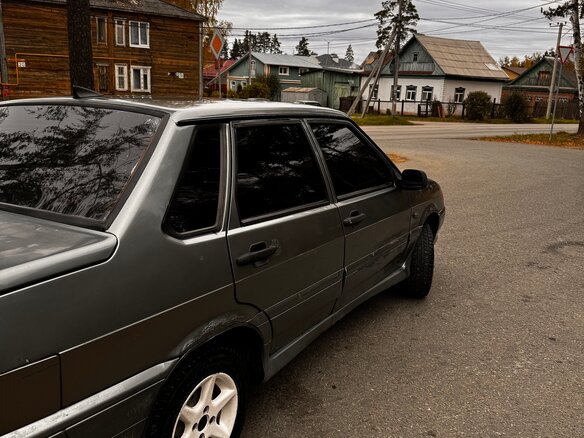 2006 Lada (ВАЗ) 2115, серый, 150000 рублей - вид 4