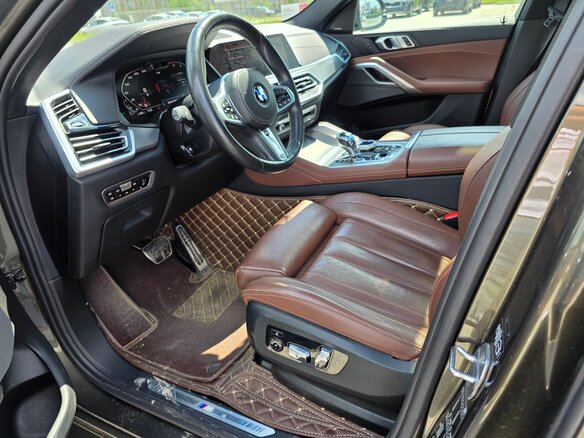 2020 BMW X6 30d III (G06), зелёный, 7980000 рублей - вид 15