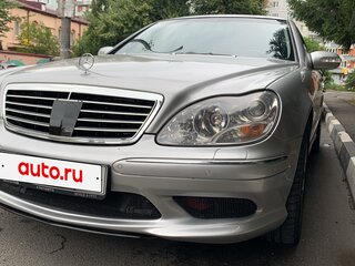 2003 Mercedes-Benz S-Класс 600 Long IV (W220) Рестайлинг, серебристый, 2000000 рублей, вид 2