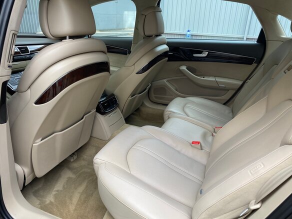 2014 Audi A8 Long III (D4) Рестайлинг, чёрный - вид 21
