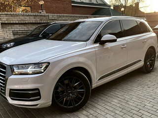 2015 Audi Q7 II (4M), белый, 3850000 рублей, вид 4